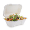 Toitude karbid suhkruroost koos hingedega kaanega - L 228mm - 200 tk komplektis - Vegware
