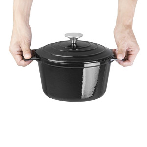 Ümmargune must pott - 3,2L - Vogue