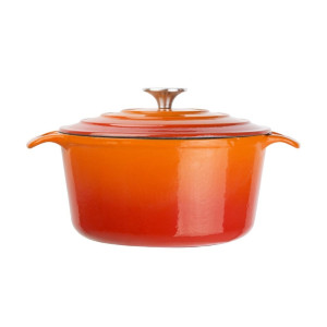 Suur ümmargune oranž pott - 4L - Vogue