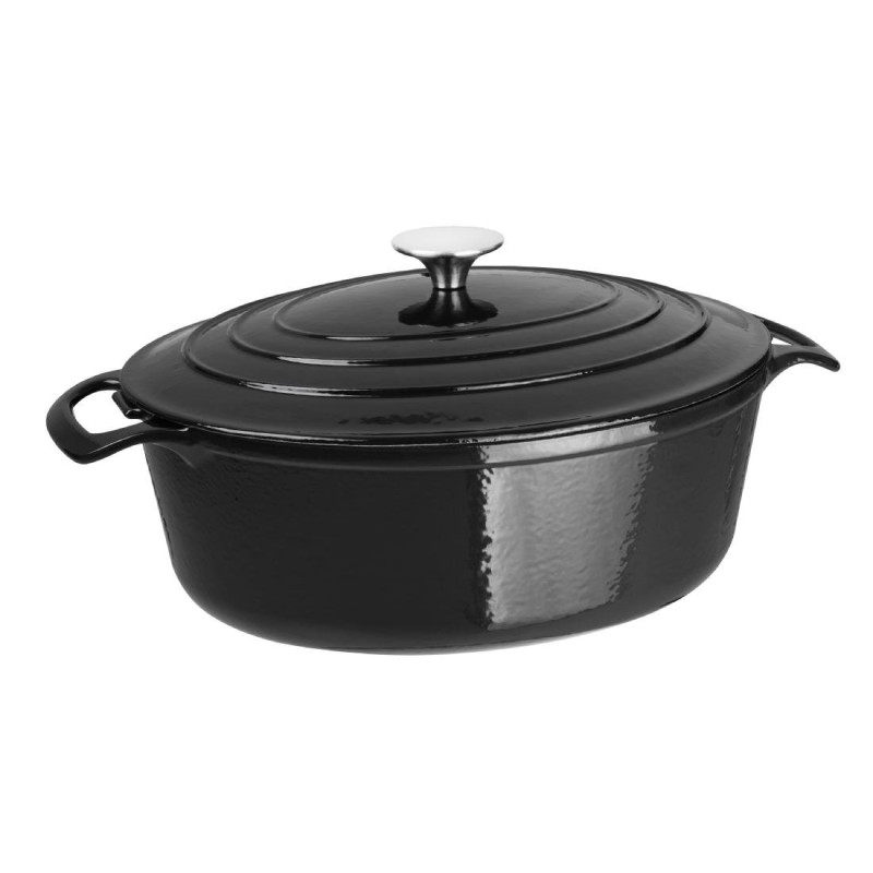 Cocotte Ovale Noire - 5L - Vogue Cocotte Ovale Noire - 5L - Vogue