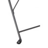 Terrassitoolid terasest - mustad - 2 tk komplektis - Bolero - Fourniresto