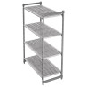 Üksus 4 avatud riiuliga - L 910 x S 460 mm - Cambro