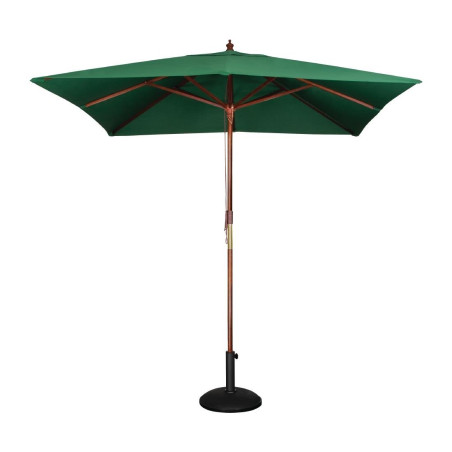 Neljakandiline roheline päikesevari - L 2500mm - Bolero