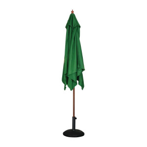 Neljakandiline roheline päikesevari - L 2500mm - Bolero