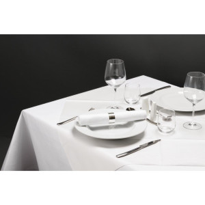 Valged elegantsead - 100 tükki komplektis - FourniResto - Fourniresto