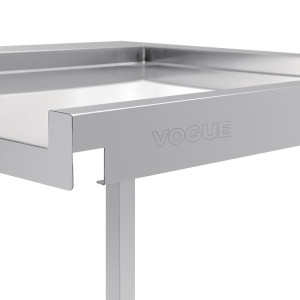 Vasakpoolne väljundlaud nõudepesumasina jaoks - L 600mm - Vogue