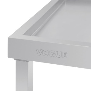 Laud paremale väljumiseks nõudepesumasinale kaanega - L 600mm - Vogue