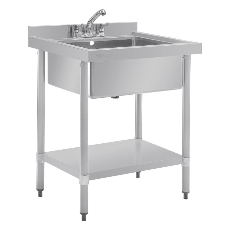 Plonge en Inox- 1 Bac - Vogue Plonge en Inox- 1 Bac - Vogue