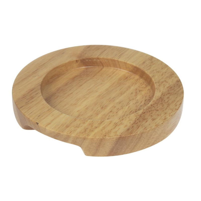 Support en bois clair pour mini cocotte et mini poêle - Olympia - Fourniresto Support en bois clair pour mini cocotte et mini poêle - Olympia - Fourniresto