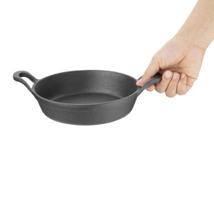Ümmargune valualumiiniumist pann kõrvadega - Ø180mm - Olympia - Fourniresto