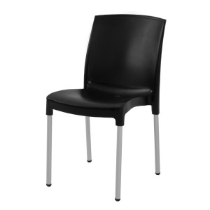 Bistro kohvikutoolid mustad - 4 tk komplektis - Bolero