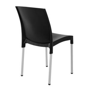 Bistro kohvikutoolid mustad - 4 tk komplektis - Bolero