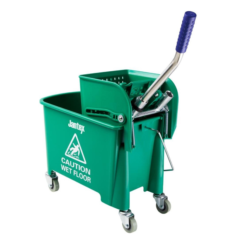 Seau essoreur vert Kentucky - 20L - Jantex - Fourniresto Seau essoreur vert Kentucky - 20L - Jantex - Fourniresto