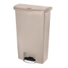 Prügikast pedaaliga Slim Jim Beige- 68L - Rubbermaid