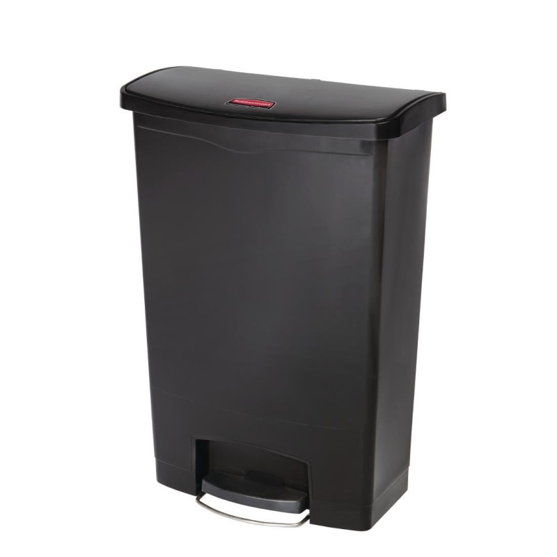 Prügikast pedaaliga Slim Jim must - 90L - Rubbermaid Prügikast pedaaliga Slim Jim must - 90L - Rubbermaid
