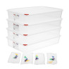 Toitude konteiner GN1/1 - 13,7L - 4 tk komplektis - Araven - Fourniresto
