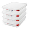 Toitude konteiner GN1/2 - 4L - 4 tk komplektis - Araven - Fourniresto