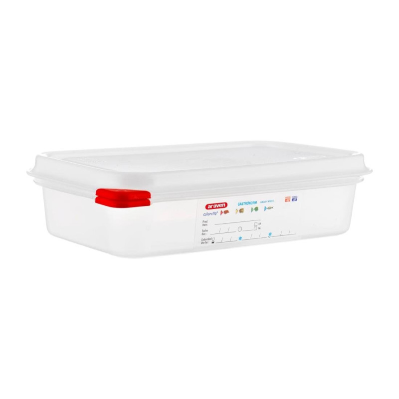 Toitude konteiner GN1/4 - 1,8L - 4 tk komplektis - Araven - Fourniresto Toitude konteiner GN1/4 - 1,8L - 4 tk komplektis - Araven - Fourniresto