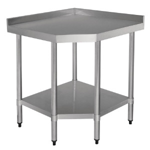 Nurga roostevabast terasest laud - 900 x 700mm - Vogue