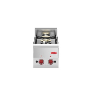 Üleval 2 elavat gaasipõletit - L 300 x S 600 mm - Gastro M - Fourniresto