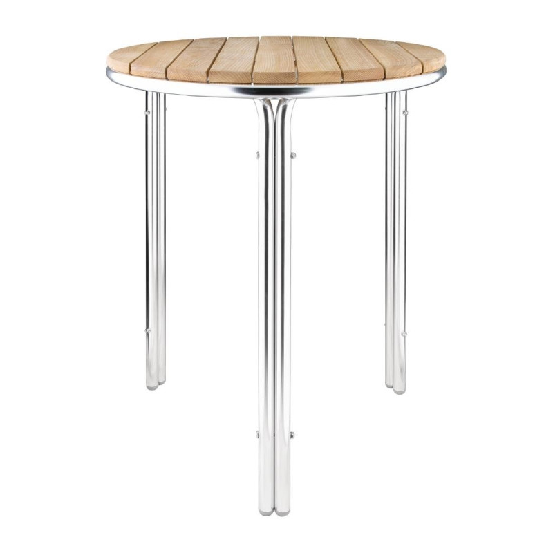 Ümmargune saare- ja alumiiniumlaud diameetriga 600 mm - Bolero - Fourniresto Ümmargune saare- ja alumiiniumlaud diameetriga 600 mm - Bolero - Fourniresto