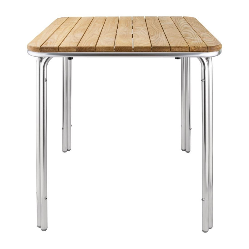 Ruudukujuline saare- ja alumiiniumlaud 700mm - Bolero - Fourniresto Ruudukujuline saare- ja alumiiniumlaud 700mm - Bolero - Fourniresto