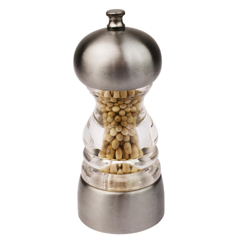 Soola- ja pipraveski roostevabast terasest 135x55mm - Olympia - Fourniresto Soola- ja pipraveski roostevabast terasest 135x55mm - Olympia - Fourniresto