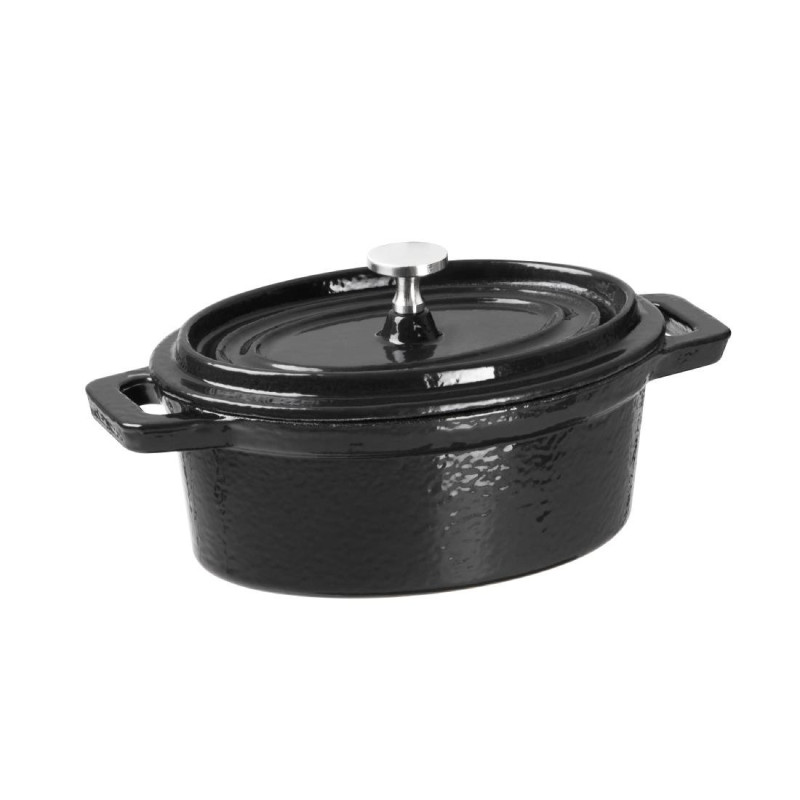 Mini-cocotte ovale en fonte - Vogue - Fourniresto Mini-cocotte ovale en fonte - Vogue - Fourniresto
