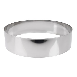Vahustamisrõngas roostevabast terasest 240 x 60mm - De Buyer - Fourniresto