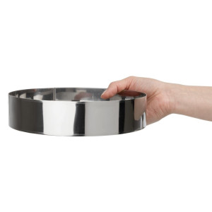 Vahustamisrõngas roostevabast terasest 240 x 60mm - De Buyer - Fourniresto