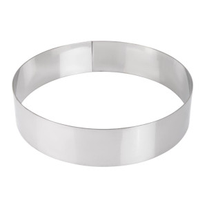 Vahustamisrõngas roostevabast terasest 200 x 45mm - De Buyer - Fourniresto