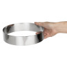 Vahustamisrõngas roostevabast terasest 200 x 45mm - De Buyer - Fourniresto