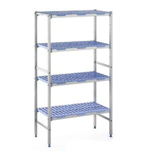 Modulaarne riiul 4 tasandiga - L 890 x S 400 mm - Tournus