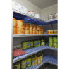 Modulaarne riiul 4 tasandiga - L 890 x S 500 mm - Tournus