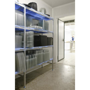 Modulaarne riiul 4 tasandiga - L 1492 x S 500 mm - Tournus