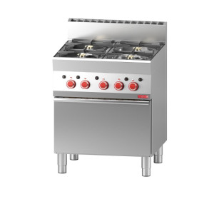 Neli tulega gaasipliit 650 - Gastro M