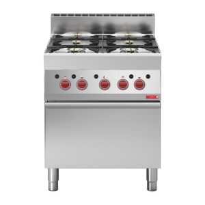 Neli tulega gaasipliit 650 - Gastro M