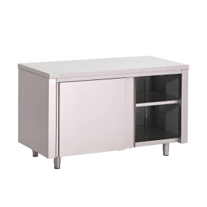 Roostevabast terasest kapp libistavate ustega - L 1600 x S 700 mm - Gastro M