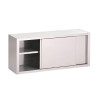Seinakapp roostevabast terasest libistavate ustega - L 1500 x 400 mm - Gastro M