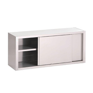 Seinakapp roostevabast terasest libistavate ustega - L 1800 x S 400 mm - Gastro M