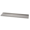 Seinariiul roostevabast terasest ilma tugedeta - L 1200 x S 400 mm - Gastro M
