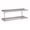 Seinariiul roostevabast terasest ilma tugedeta - L 1200 x S 400 mm - Gastro M