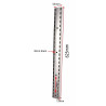 Roostevabast terasest riiulikinnitus - L 600mm - Gastro M