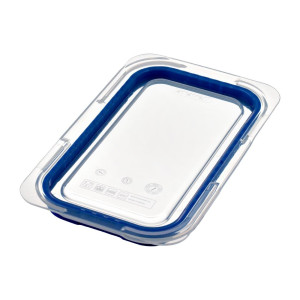 Sinine BPA-vaba ABS-kaan - GN 1/4 - Araven - Fourniresto