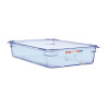 Sinine hermeetiline ABS GN1/1 100mm karp - Araven - Fourniresto
