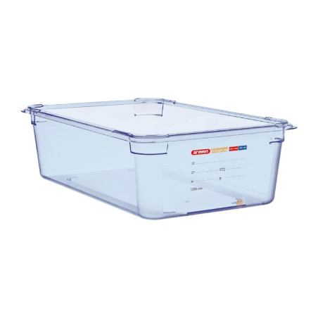Sinine hermeetiline ABS GN1/1 150mm - Araven - Fourniresto