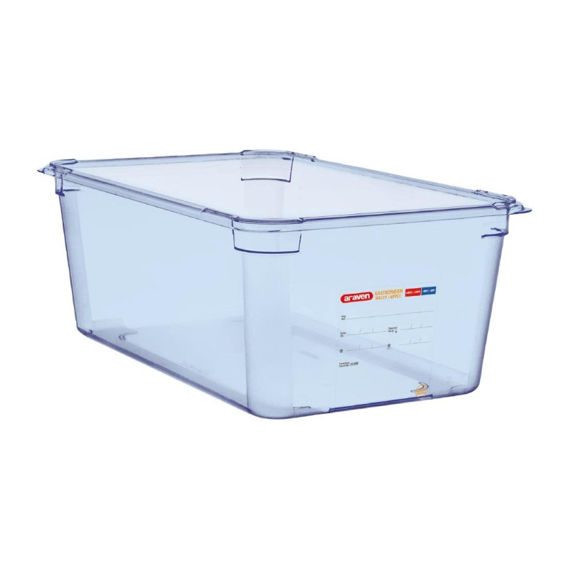 Sinine hermeetiline ABS GN1/1 200mm karp - Araven - Fourniresto Sinine hermeetiline ABS GN1/1 200mm karp - Araven - Fourniresto