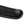 Must alumiiniumist kaldus lauajalg - L 480mm - Bolero