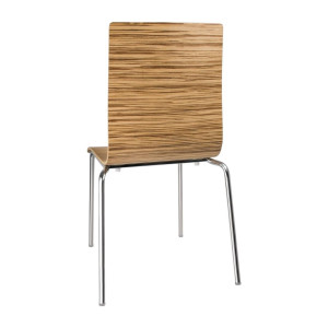 Tool seljatoega ruuduline zebrano - 4 tk komplektis - Bolero - Fourniresto