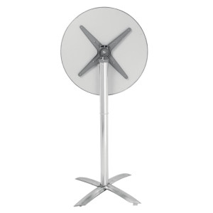 Mängulaud roostevabast terasest kallutatava alusega 600mm - Bolero - Fourniresto